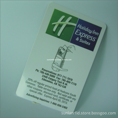 Pet RFID Smart Card with Glossy Overlay Finished